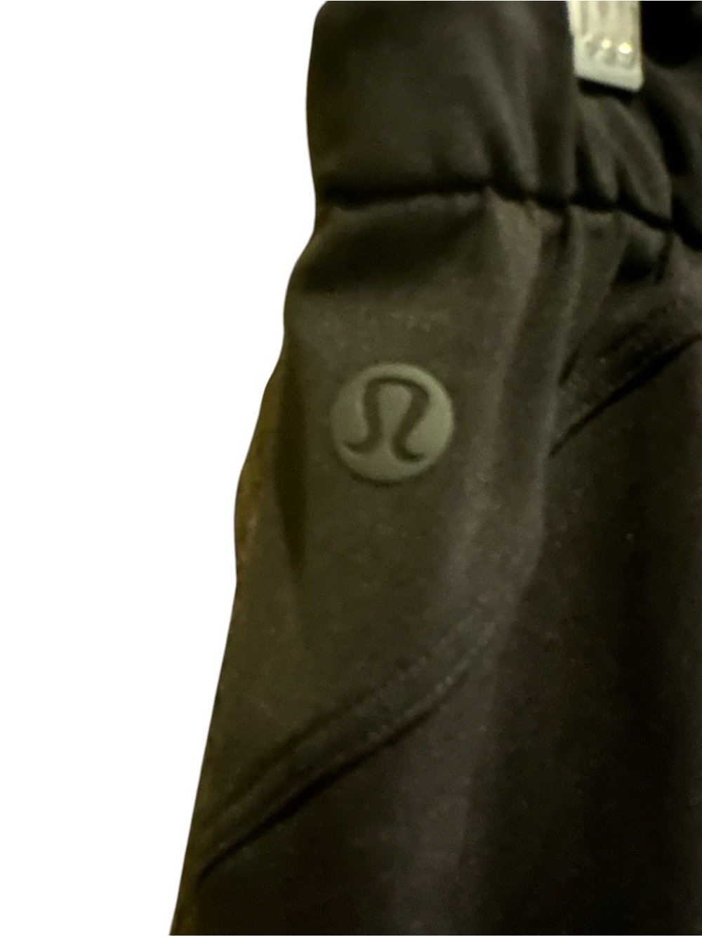 Lululemon Stretch High Rise Black Joggers Drawstring Waist Women's Pants Size 4 - Picture 6 of 8